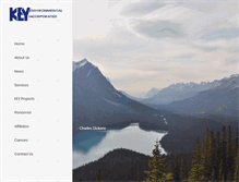 Tablet Screenshot of keyenvir.com